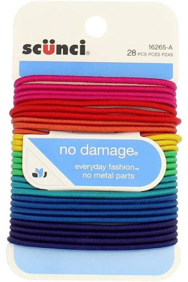 Picture of Scunci Colorful Rubberband 250 Ct
