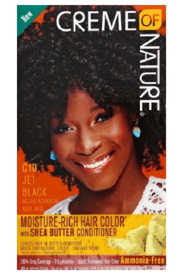 Picture of Creme Of Nature Color C10 Jet Black 1 Ct