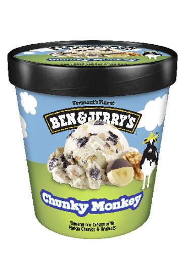 Picture of Ben & Jerry/'s Chunky Monkey Pint 16 Oz