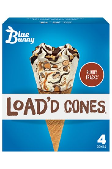 Picture of Blue Bunny Mini Swirls Caramel 2.25 Oz