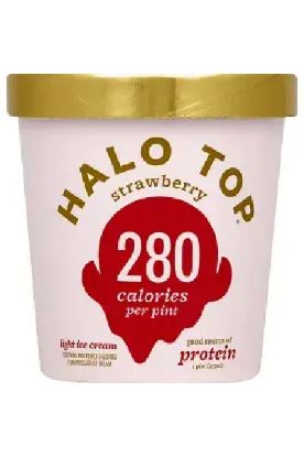 Picture of Halo Top Pints Strawberry 16 Oz