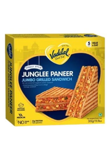 Picture of Vadilal Junglee Paneer Sandwich 315 Grams