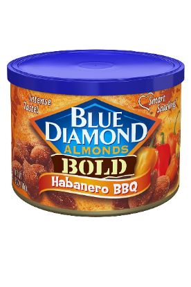 Picture of Blue Diamond Bd Habanero Bbq Almond Cans 6 Oz