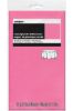 Picture of Unique Pink Plastic Table Cover 1 Pc