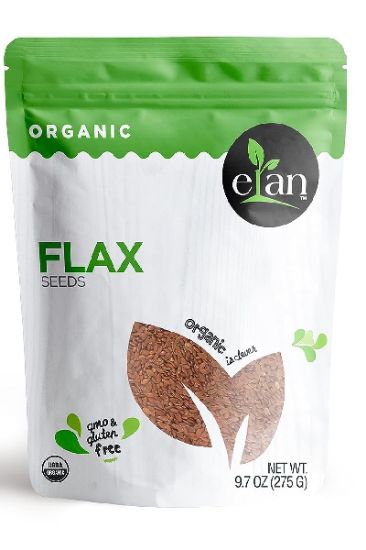 Picture of Elan Organic Flax Seeds 9.7 Oz