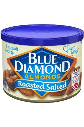 Picture of Blue Diamond Bd Almonds Roasted Salted 6 Oz