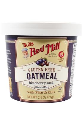 Picture of Bob/'s Red Mill Gluten Free Oatmeal Cup Blueberry Hazelnut Bobs 2.5 Oz