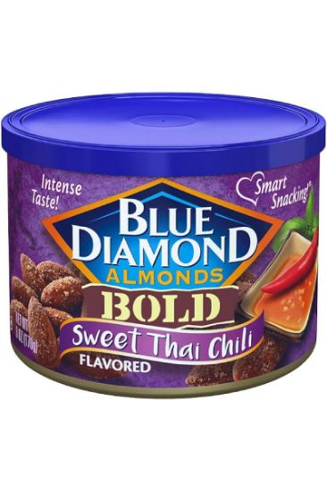 Picture of Blue Diamond Bold Sweet Thai Chili Almonds In Can 6 Oz