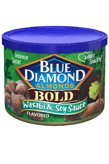 Picture of Blue Diamond Bd Wasabi And Soy Almonds Can 6 Oz