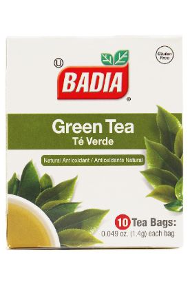 Picture of Badia Green Tea Bags 10 Bag