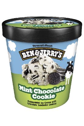 Picture of Ben & Jerry/'s Mint Chocolate Cookie Pint 16 Oz