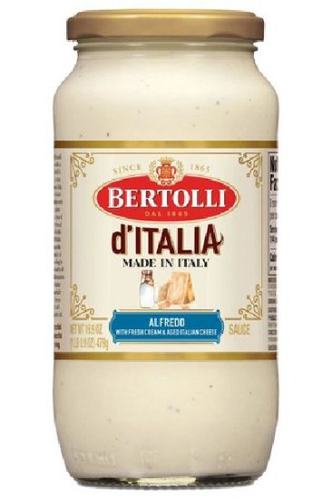 Picture of Bertolli D/'Italia Alfredo Sauce 16.9 Oz
