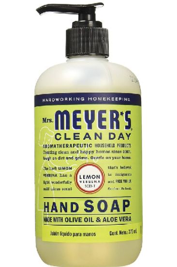 Picture of Mrs. Meyer/'s Liquid Hand Soap Lemon Verbena 12.5 Oz