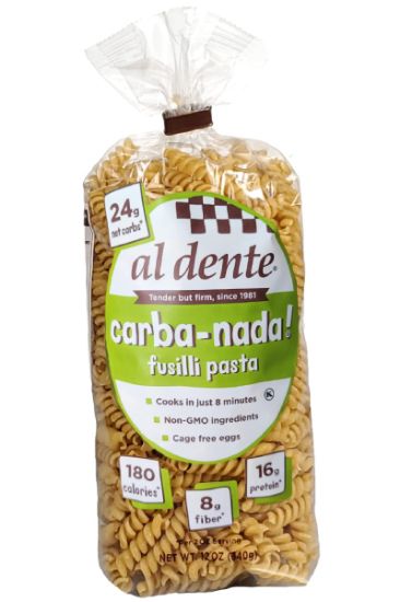 Picture of Al Dente Pasta Carbanada Fusilli 12 Oz