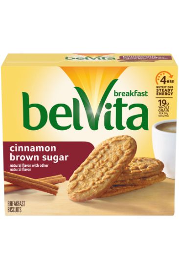 Picture of Belvita Cinnamon Brown Sugar Crunchy Breakfast  Biscuits 8.8oz 5 Ct