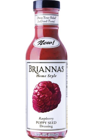 Picture of Briannas Raspberry Poppy Seed Dressing 12 Oz