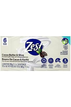 Picture of Zest 3 Bar Bath Soap - Cocoa Butter 12 Oz