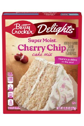 Picture of Betty Crocker Super Moist Cherry Chip Cake Mix 13.25 Oz