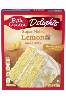 Picture of Betty Crocker Super Moist Lemon Cake Mix 13.25 Oz