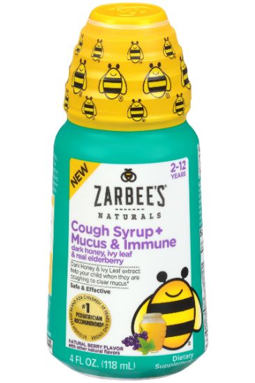 Picture of Zarbees Children/'S Cough Syrup Mucus Daytime 4 Oz