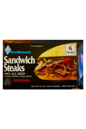 Picture of Diamond Sandwich Steak 12 Oz