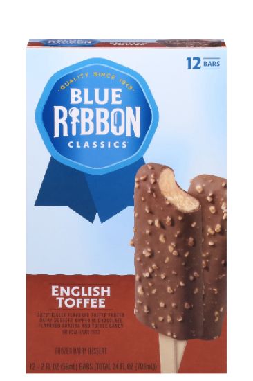 Picture of Blue Ribbon English Toffee Bars 2 Oz