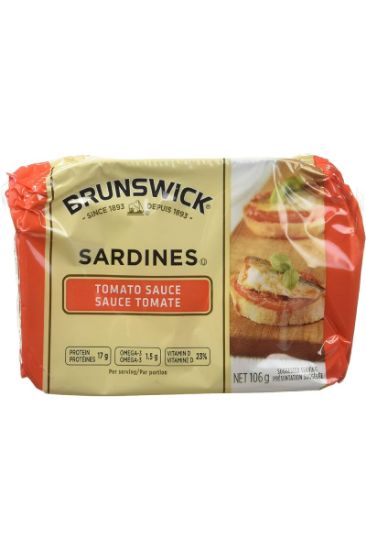Picture of Brunswick Sardines - In Tomato Sauce 106 Grams