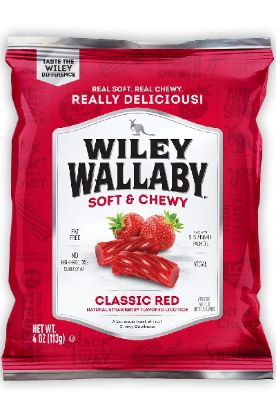 Picture of Wiley Wallaby Gourmet Red Liquorice 4 Oz
