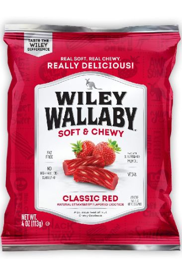 Picture of Wiley Wallaby Gourmet Red Liquorice 4 Oz