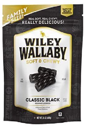 Picture of Wiley Wallaby Gourmet Black Liquorice 4 Oz
