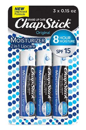 Picture of Chapstick Lip Moisture - Regular Blister Card 0.15 Oz