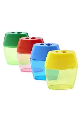 Picture of Charles Pencil Sharpener 2 Hole Plastic Cone Shape 1 Each