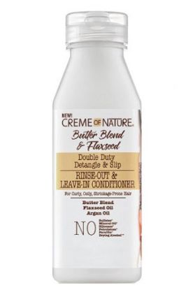 Picture of Creme Of Nature Double Duty Detangle & Slip Rinse Out & Leave In Conditioner 1.7 Oz