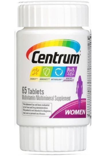 Picture of Centrum Centrum Dual Women 65 Ct