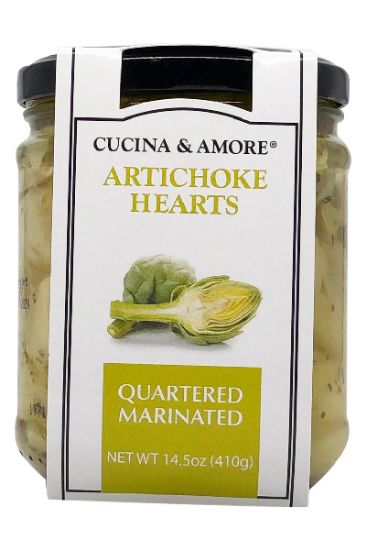 Picture of Cucina And Amore Marinated Quartered Artichokes 14.5 Oz 14.5 Oz