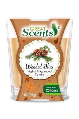 Picture of Great Scents Great Scents Wooded Bliss Candle 3 Oz