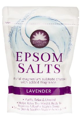 Picture of Elysium Lavender Epsom Salts 450 Grams