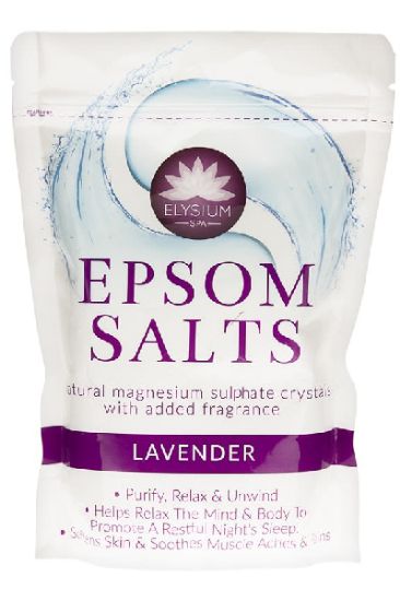 Picture of Elysium Lavender Epsom Salts 450 Grams