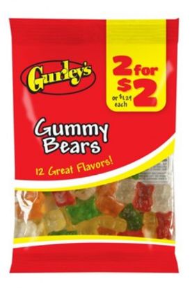 Picture of Gurleys 2 For 2 Gummy Bears 2.75 Oz