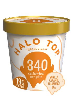 Picture of Halo Top Pints Vanilla Caramel Milkshake 16 Oz
