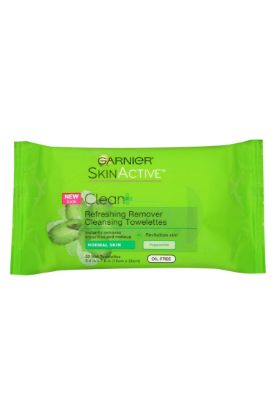 Picture of Garnier  Refreshing Remover Cleansing Towelettes 25 Pk