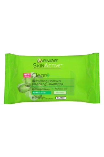 Picture of Garnier  Refreshing Remover Cleansing Towelettes 25 Pk