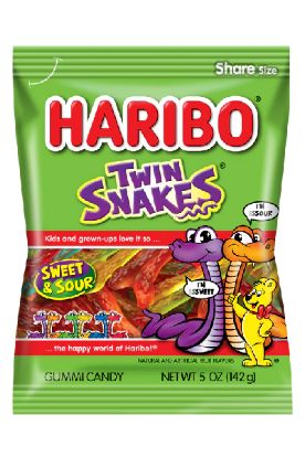 Picture of Haribo Twin Snakes Gummy 5 Oz