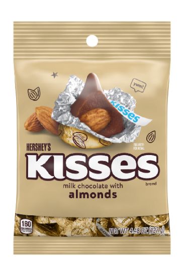 Picture of Hershey/'s Kisses With Alm Peg 4.48 Oz