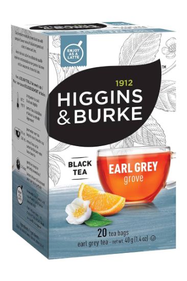 Picture of Higgins & Burke Earl Grey Tea 20 Ct