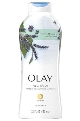 Picture of Olay Body Wash Birch Water & Lavender 22 Oz
