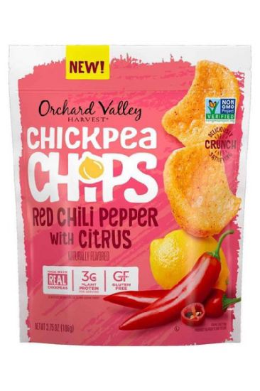 Picture of Orchard Valley Hrv Chickpea Chips Red Pepper Citrus 3.75 Oz