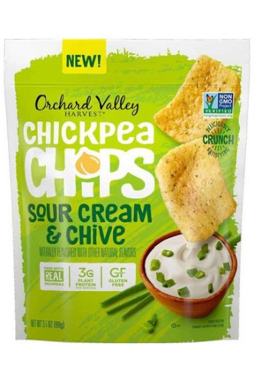 Picture of Orchard Valley Hrv Chickpea Chips Sour Cream And Chive 3.5 Oz