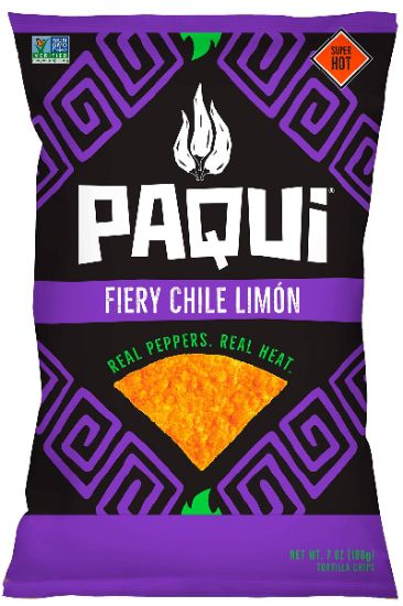 Picture of Paqui Paqui Fiery Chile Limon Corn Chips 7 Oz