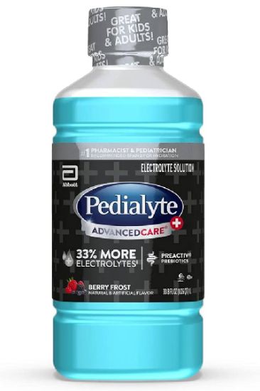 Picture of Pedialyte Advanced Care Plus Liquid - Berry Frost 1 Liter